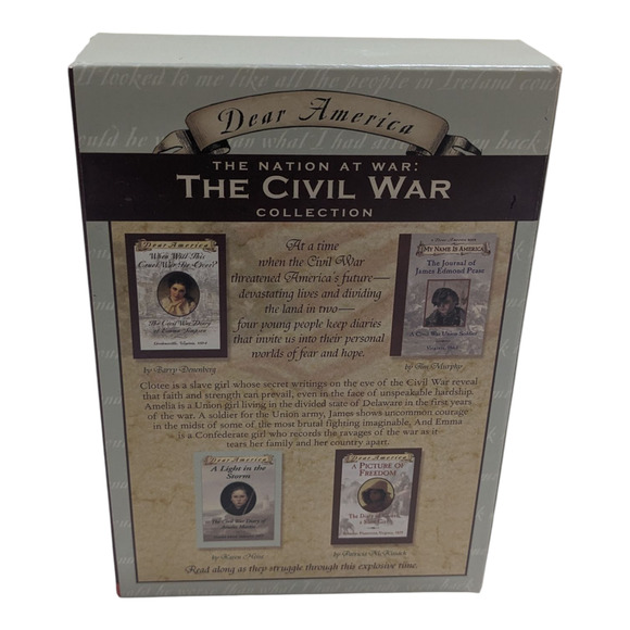 Nation at War Civil War Collection Dear America Boxed Set ofโ 4 Books Scholastic - Picture 3 of 3
